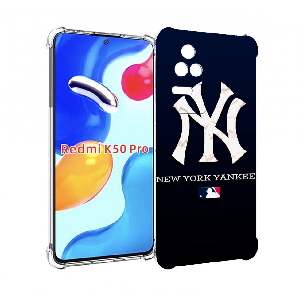 

Чехол MyPads нью оирк янкис беисбол для Xiaomi Redmi K50 / K50 Pro, Прозрачный, Tocco