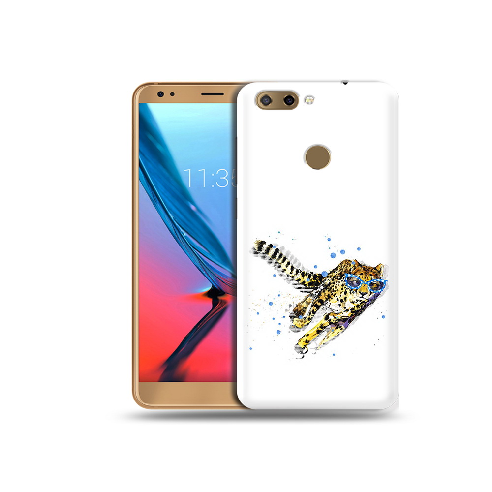 

Чехол MyPads Tocco для ZTE Blade V9 гепард в очках (PT106427.464.287), Прозрачный, Tocco