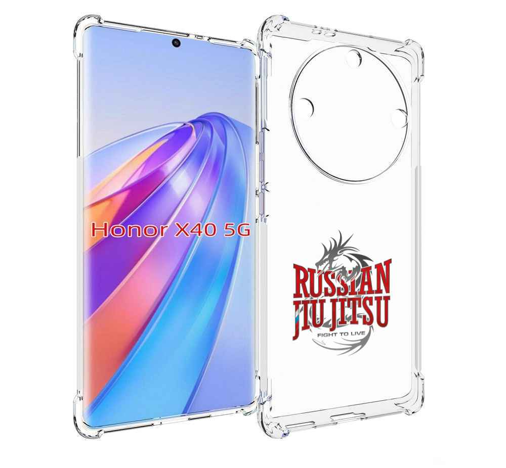 

Чехол MyPads джиу джитсу для Honor X40, Прозрачный, Tocco