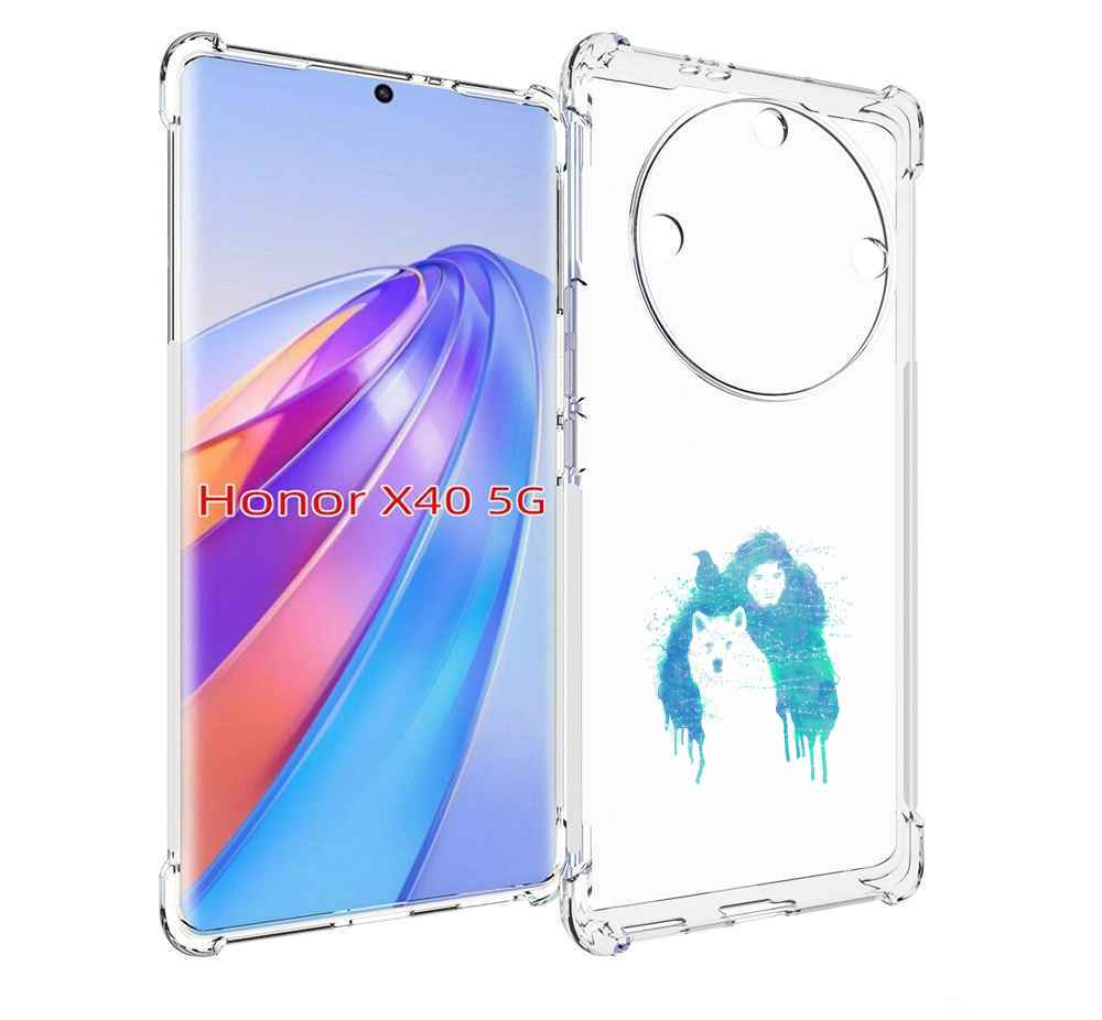 

Чехол MyPads джон сноу для Honor X40, Прозрачный, Tocco
