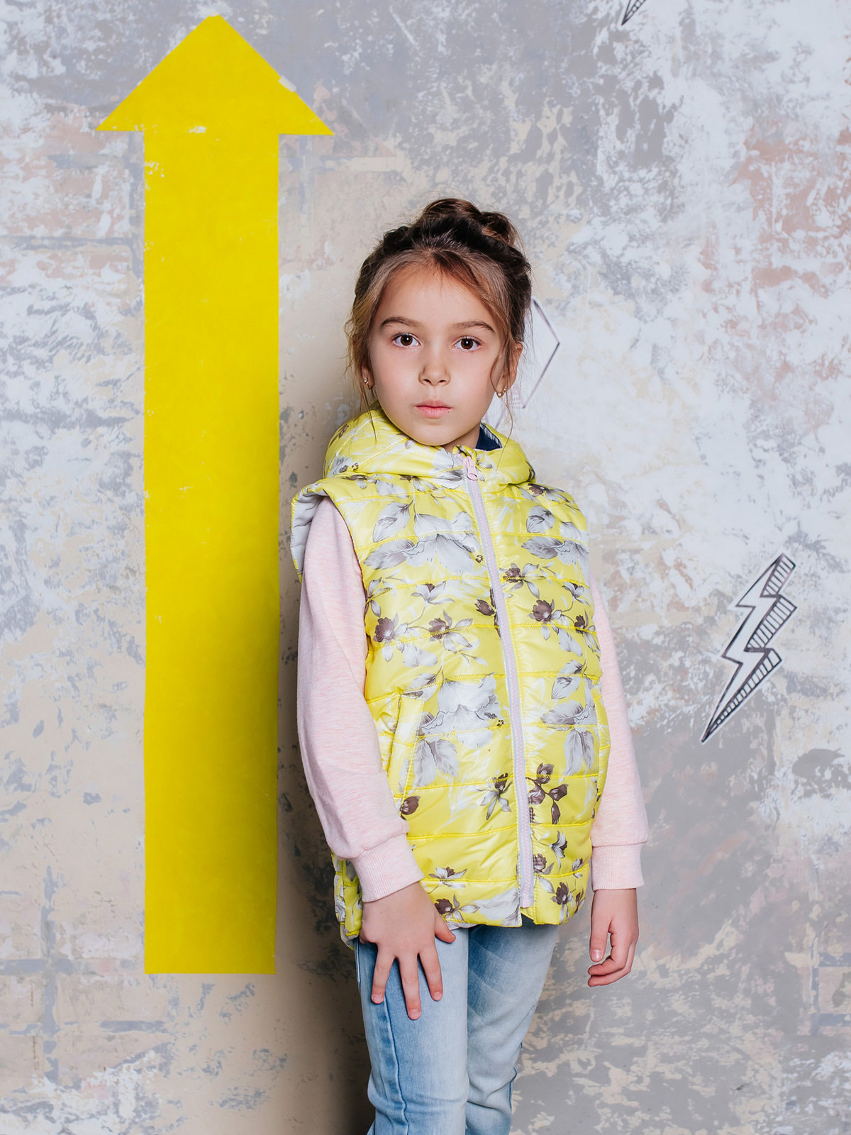 

Жилет детский Batik 252-20в, желтый, 104, 252-20в