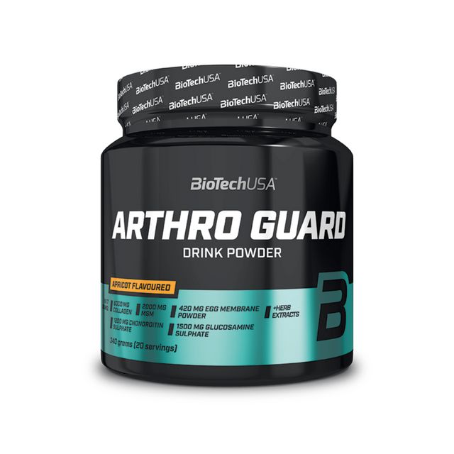 фото Бад для связок и суставов biotechusa arthro guard порошок 340 г. абрикос