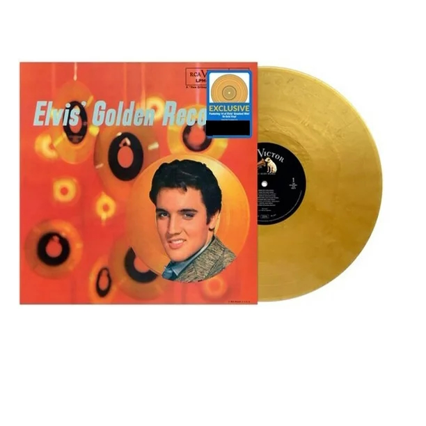 Elvis Presley - Golden Records LP (виниловая пластинка)(желтый винил)