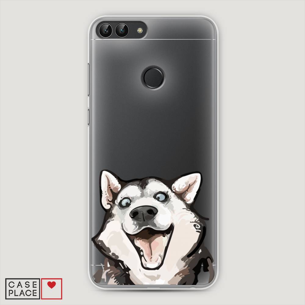 

Чехол Awog "Радостный хаски" для Huawei P Smart