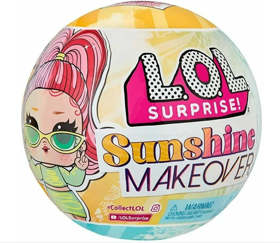Кукла L.O.L Surprise Sunshine Makeover Игрушка - сюрприз Кукла серия Солнечный макияж PD