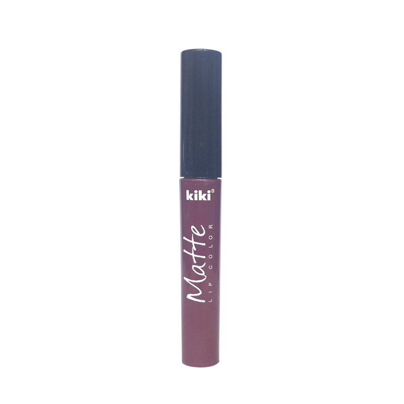 Помада жидкая для губ Kiki Matte lip color т.210 карандаш для губ kiki с кисточкой 02 темно бежевый 2 шт