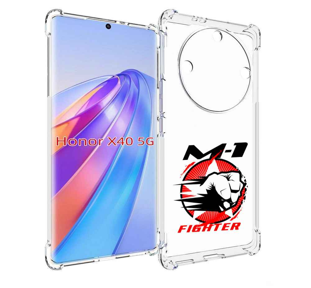 

Чехол MyPads единоборства М-1 для Honor X40, Прозрачный, Tocco