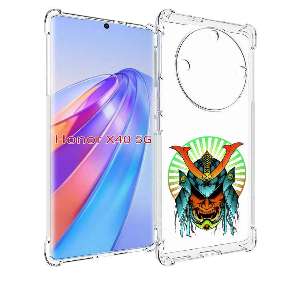 

Чехол MyPads ешимитсу рисунок для Honor X40, Прозрачный, Tocco