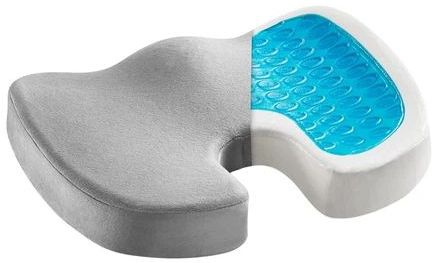 Подушка для сидения с эффектом памяти RoadLike Travel Support, серый