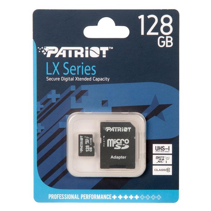 

Карта памяти PATRIOT Micro SDHC 128Гб (821971), PSF128GMCSDXC10