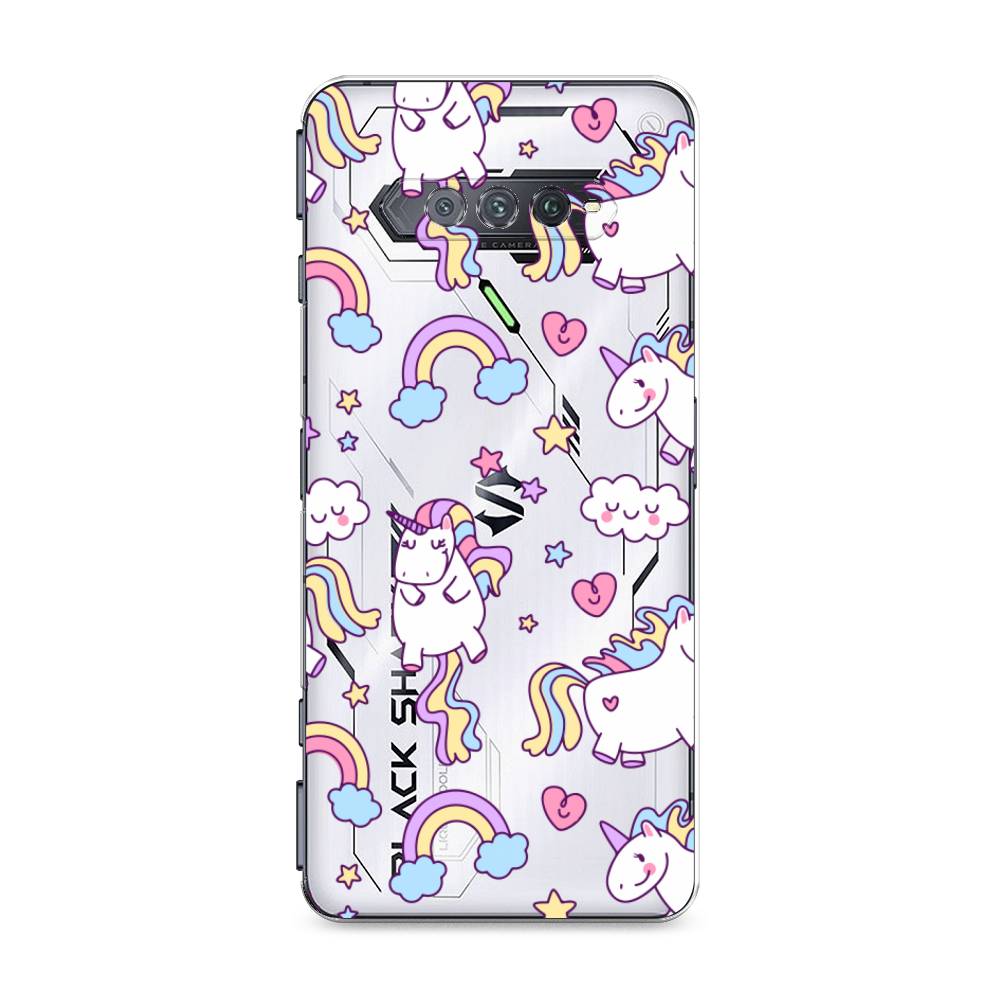 

Силиконовый чехол "Sweet unicorns dreams" на Xiaomi Black Shark 4S Pro, Sweet unicorns dreams