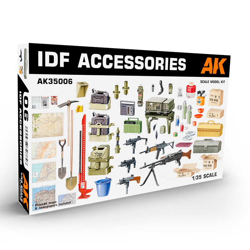 

Комплект аксессуаров AK Interactive Армии обороны Израиля AK35006