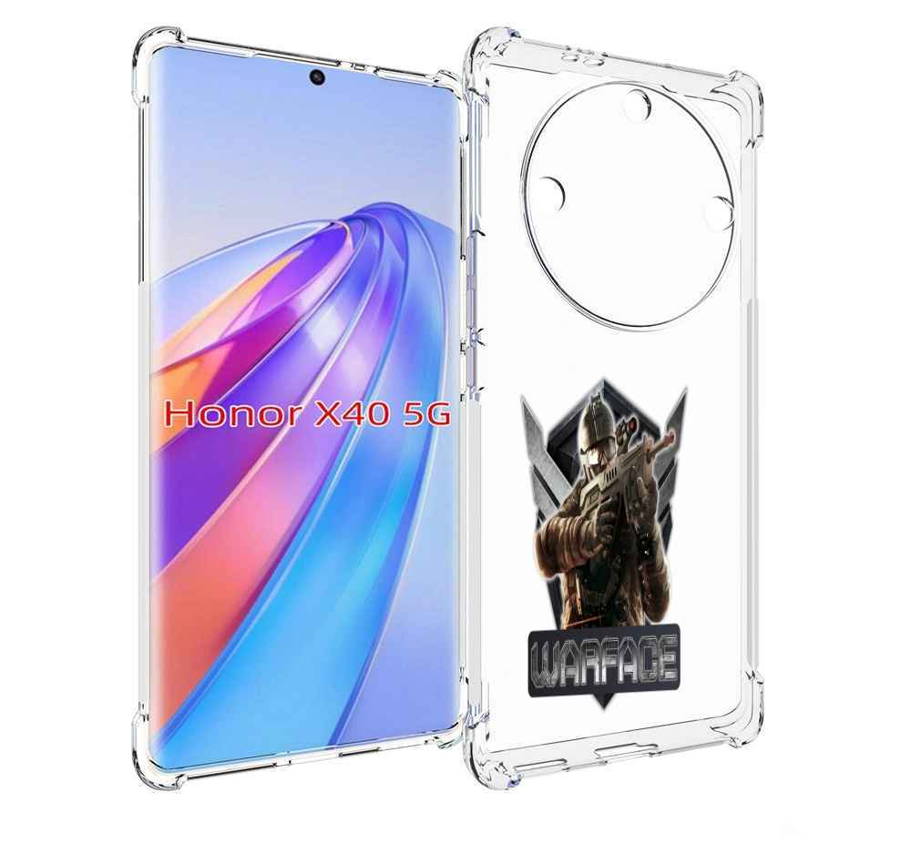 

Чехол MyPads игра про войну для Honor X40, Прозрачный, Tocco