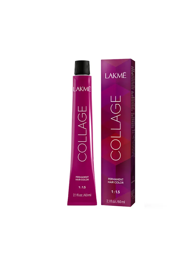 фото Краска для волос lakme color care collage creme hair color, крем-краска перманентная 10/20