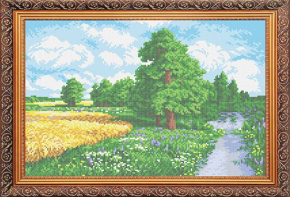 

Рисунок на ткани «У ручья»