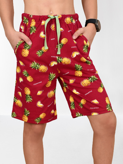 фото Шорты для мальчиков lideko kids 489-21 цв. бордовый р. 140