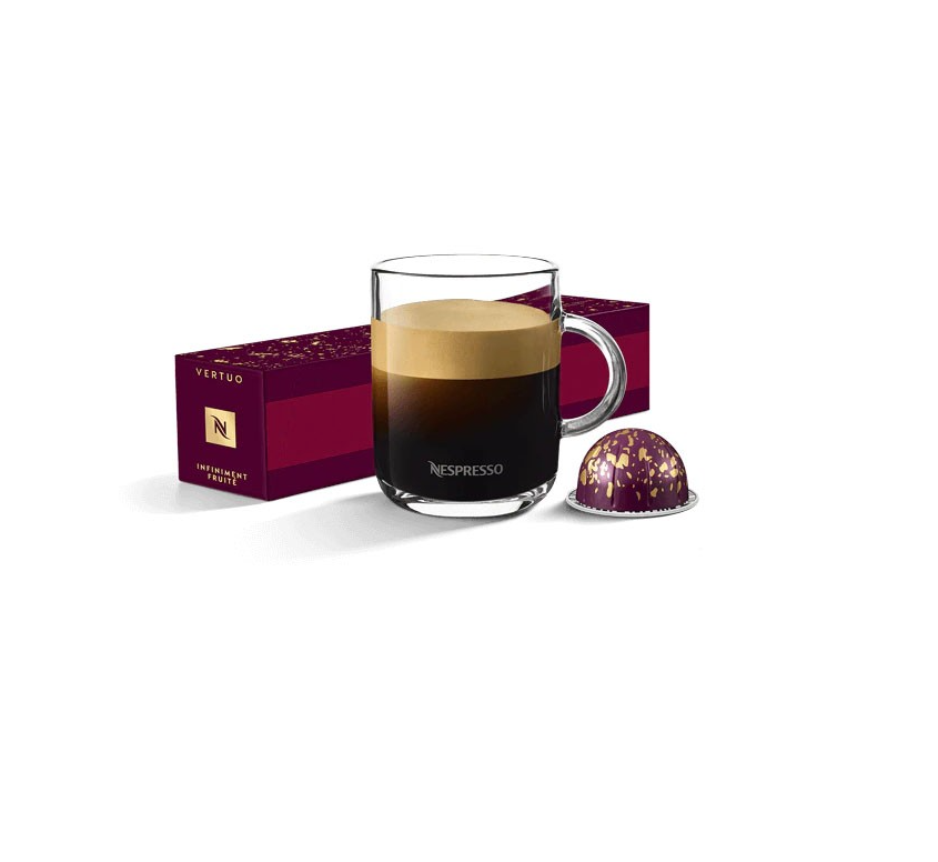 

Кофе а капсулах Nespresso Vertuo Limited Edition Infiniment fruite, 10 капсул