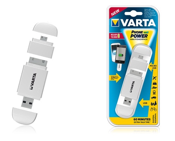 

Внешний аккумулятор VARTA Mini Powerpack Белый