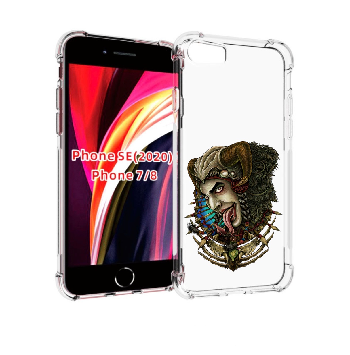 

Чехол MyPads длинный язык для iPhone 7 4.7 / iPhone 8 / iPhone SE 2 (2020), Прозрачный, Tocco