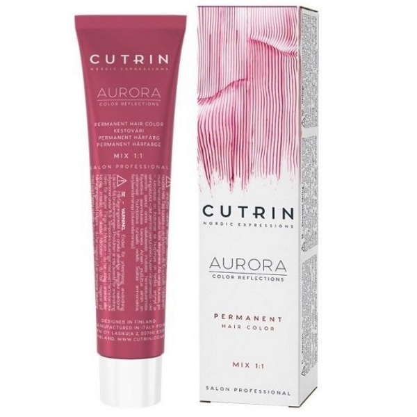 фото Краска для волос cutrin coloring hair and perming aurora permanent hair color 4.00