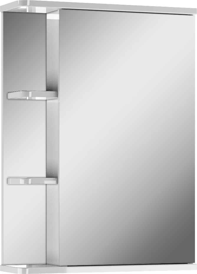 Шкаф-зеркало Домино Оазис 50 Идеал левый/правый покрывало домино серый р 100х150