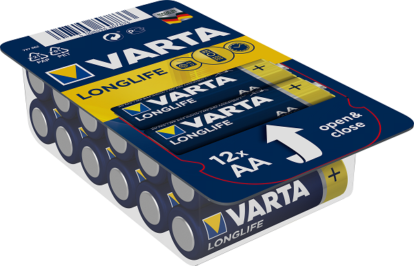 

Батарейка VARTA LONGLIFE AA/LR06 12 шт.