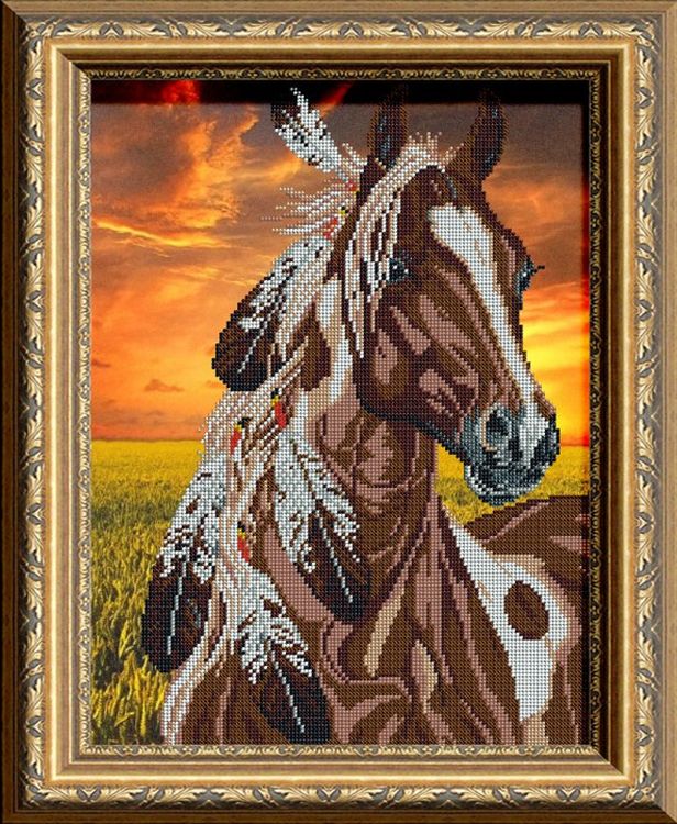 

Рисунок на ткани «Мустанг»