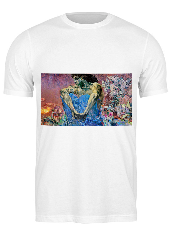 

Футболка унисекс Printio Демон сидящий (михаил врубель) белая 2XL, Белый, Демон сидящий (михаил врубель)