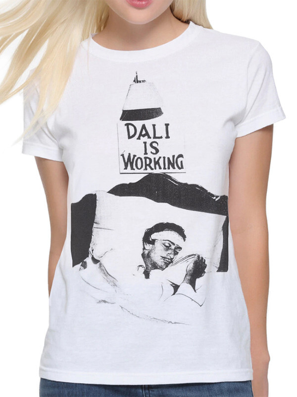 

Футболка женская Dream Shirts Сальвадор Дали белая 2XL, Белый, Сальвадор Дали
