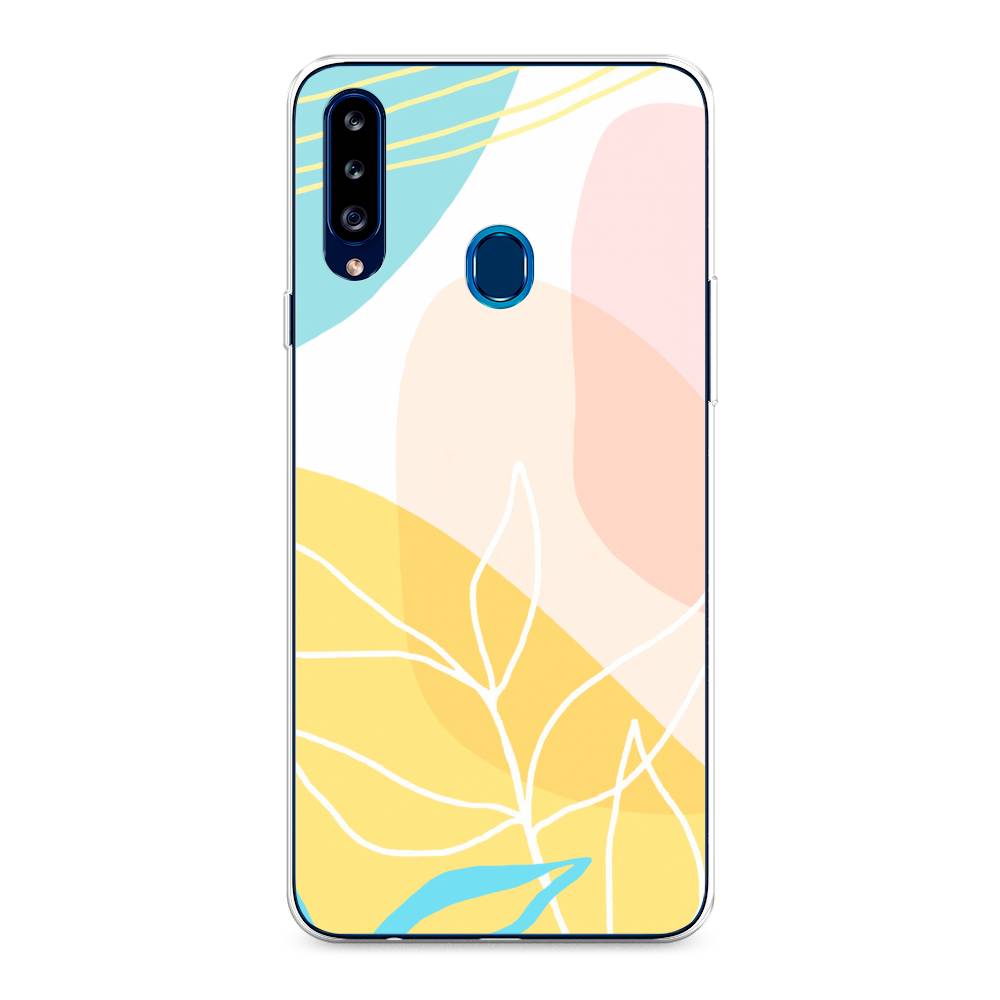 

Чехол Awog на Samsung Galaxy A20s / Самсунг A20s "Летнее настроение", Разноцветный, 2100850-10