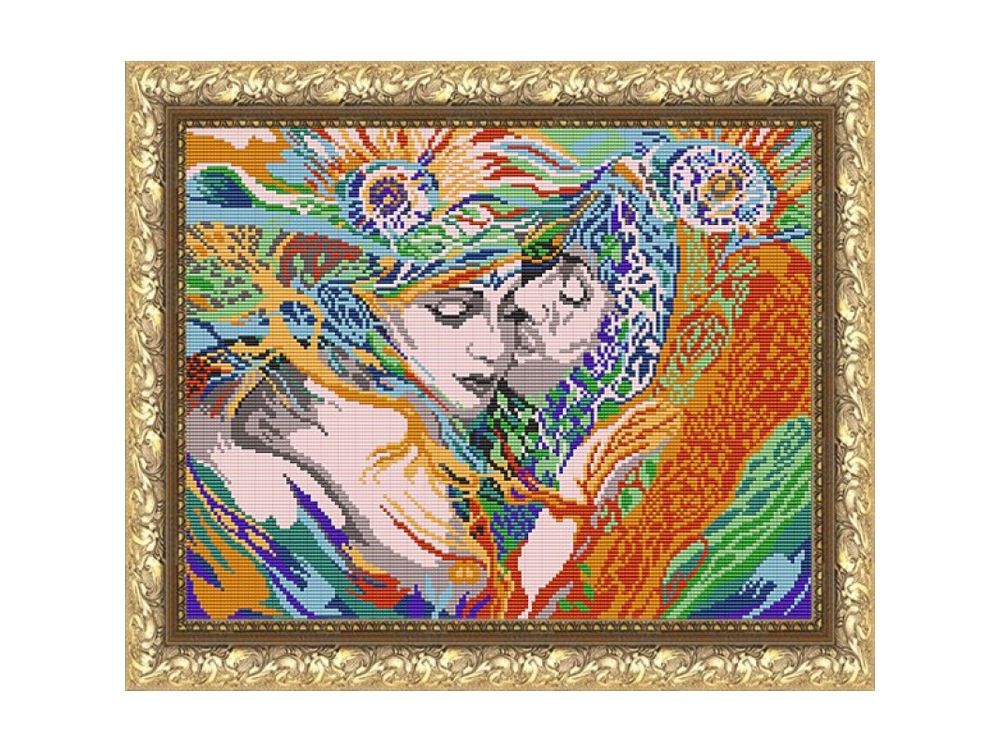 

Рисунок на ткани «Слияние»