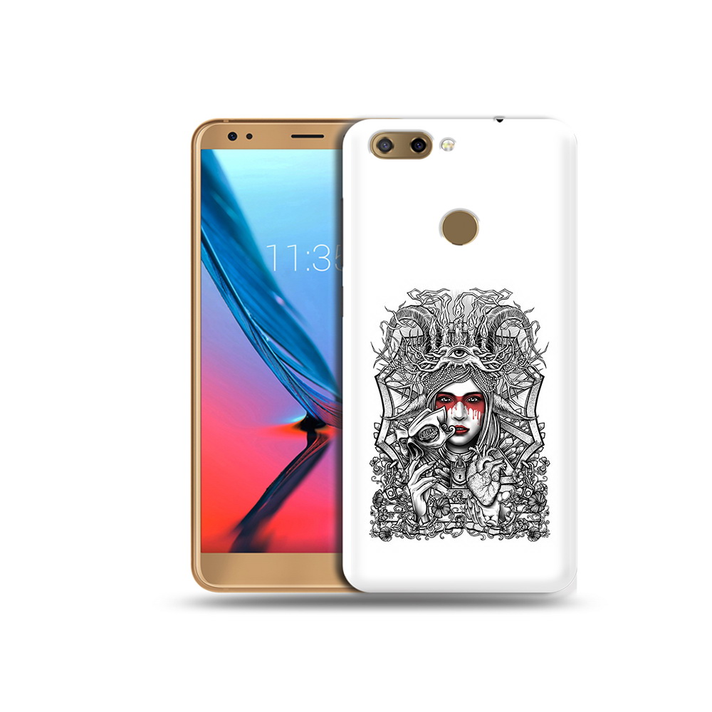 

Чехол MyPads Tocco для ZTE Blade V9 грусная девушка (PT106427.464.302), Прозрачный, Tocco