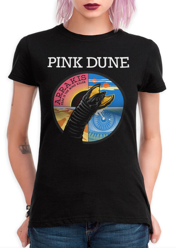 

Футболка женская Dream Shirts Дюна - Pink Floyd черная 3XL, Черный, Дюна - Pink Floyd