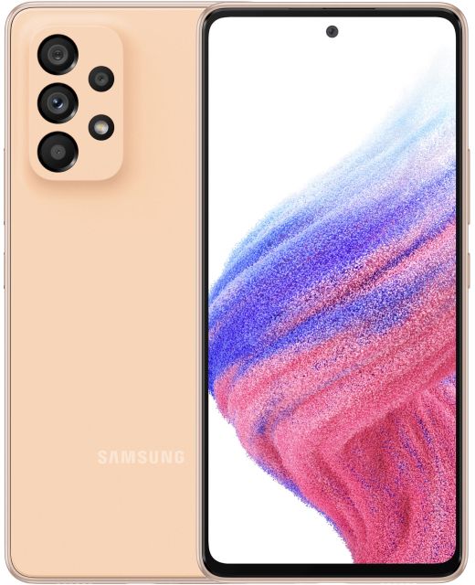 

Смартфон Samsung Galaxy A53 5G SM-A536 8/128GB Peach