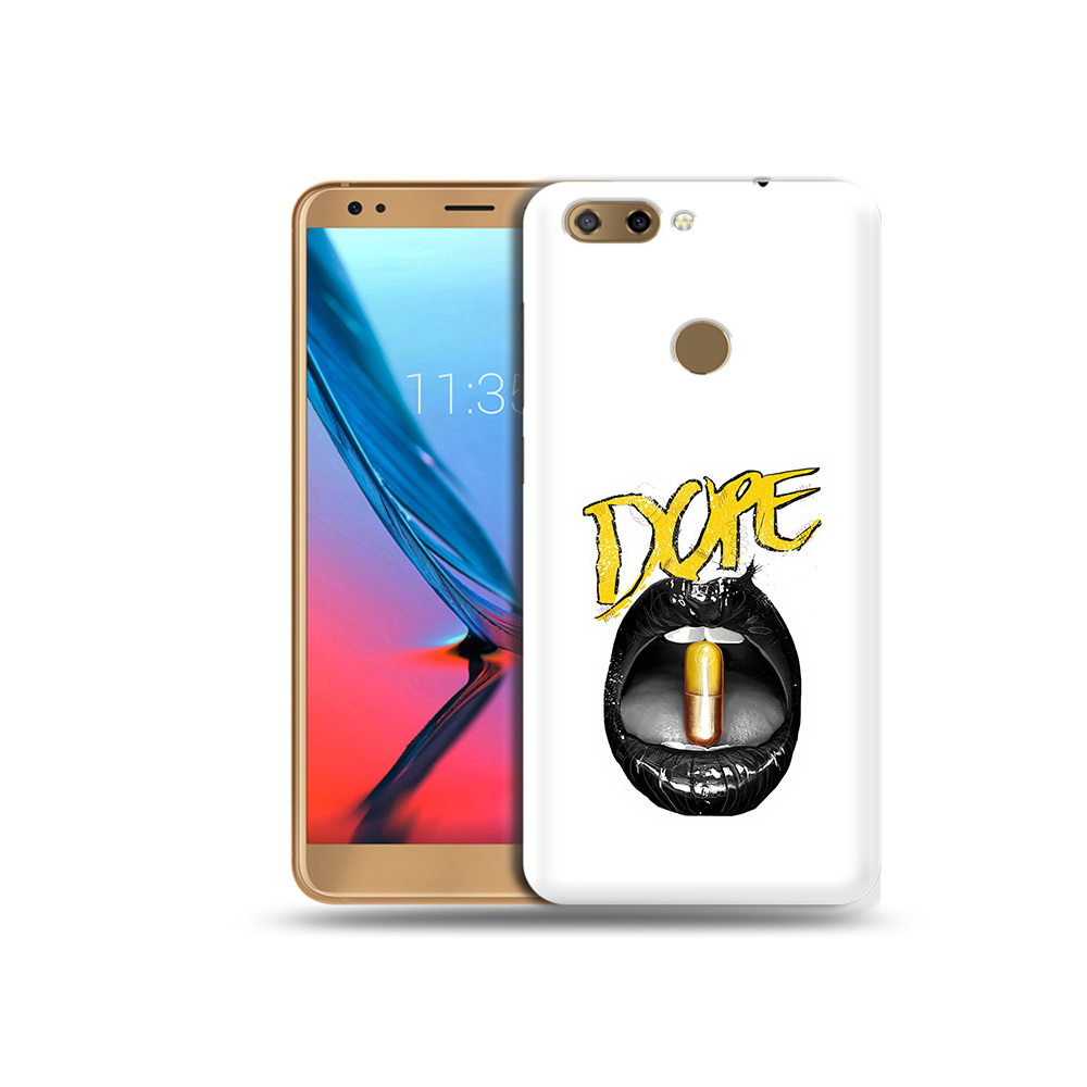 

Чехол MyPads Tocco для ZTE Blade V9 губы (PT106427.464.303), Прозрачный, Tocco