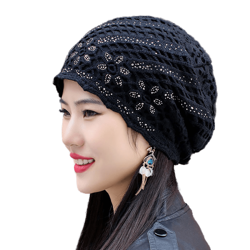 

Шапка бини женская WASABI TREND WH-00003 черная, р, Черный, WH-00003