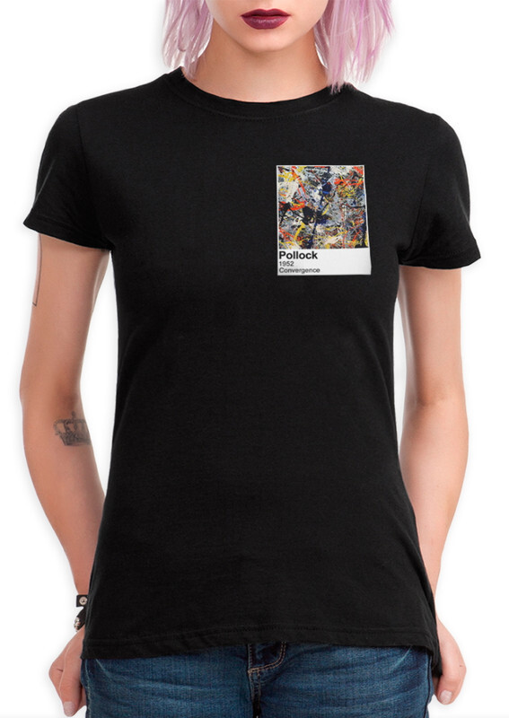 

Футболка женская Dream Shirts Поллок черная L, Черный, Поллок