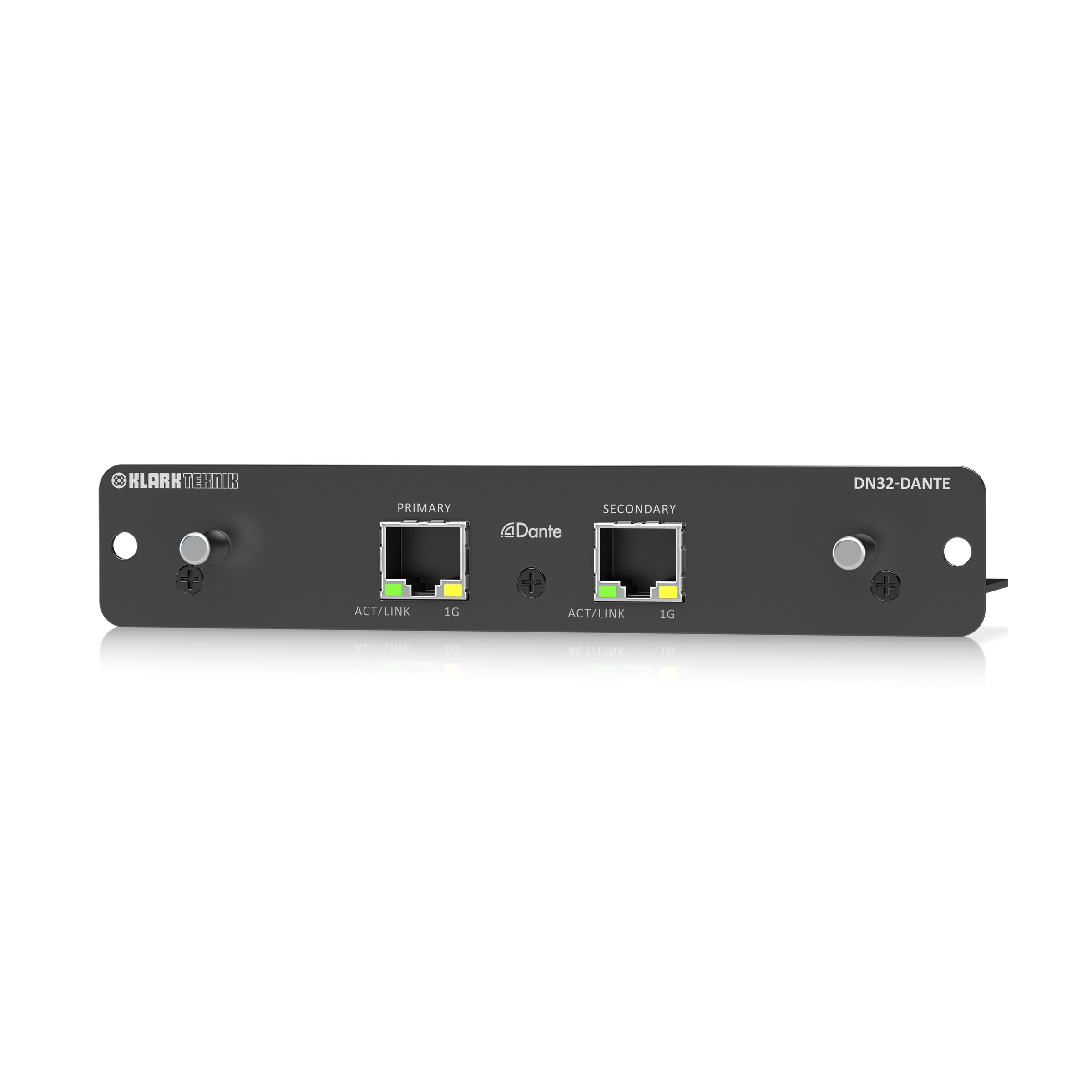 

Плата расширения для микшерных пультов Klark Teknik DN32-DANTE, DN32-DANTE