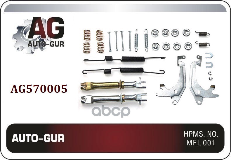 

Ремкомплект Барабанного Тормоза Toyota Auto-Gur^Ag570005 Auto-GUR арт. AG570005