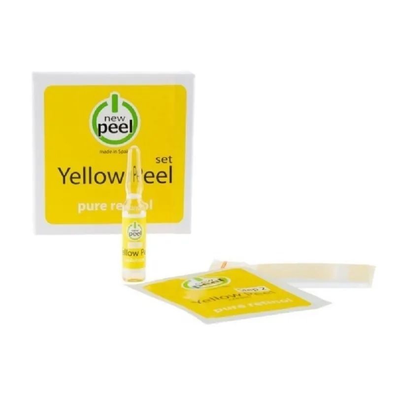 Набор для Желтого пилинга с ретинолом NEW PEEL Yellow Peel Set 1 процедура
