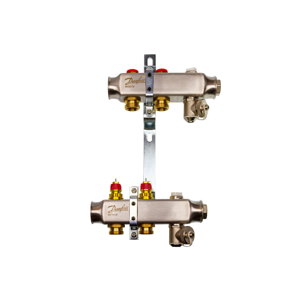 

Danfoss Комплект коллекторов Danfoss SSM-2 для 2 контуров