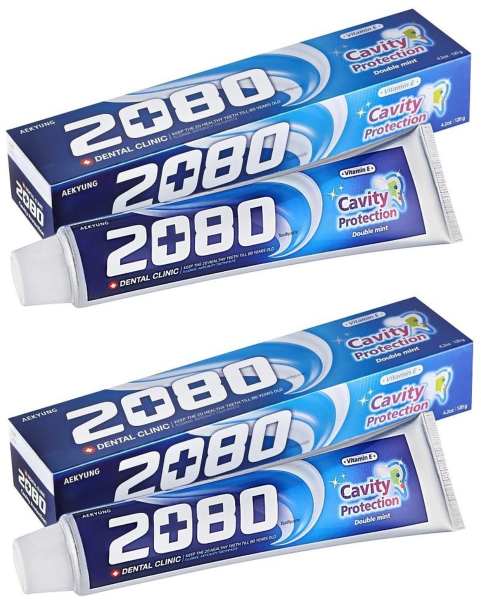 Зубная паста DC2080 НАТУРАЛЬНАЯ МЯТА  комплект 2х120г