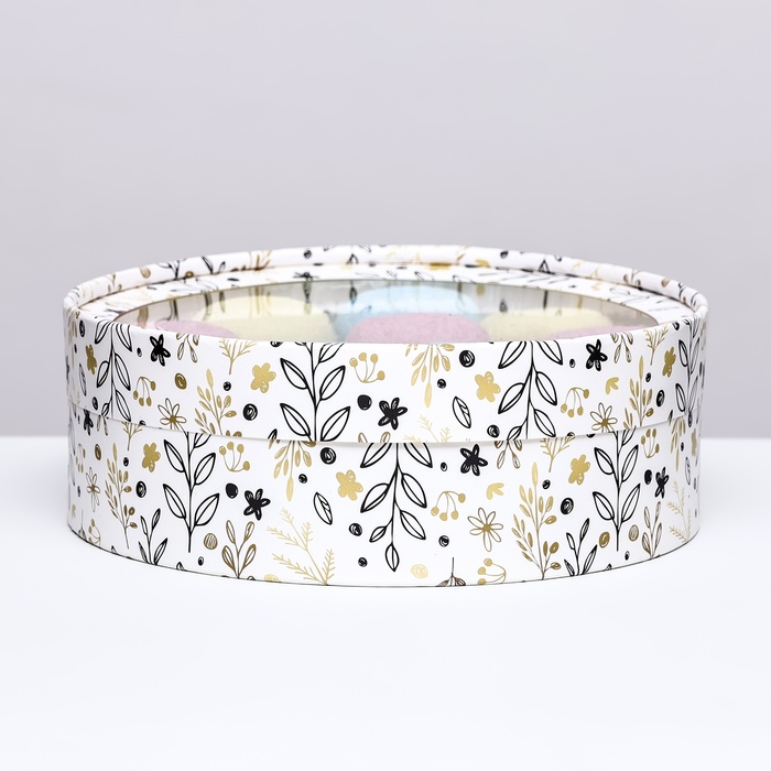 

Коробка UPAK LAND Мини цветочки 10345159 завальцованная, 20х6 см, Разноцветный