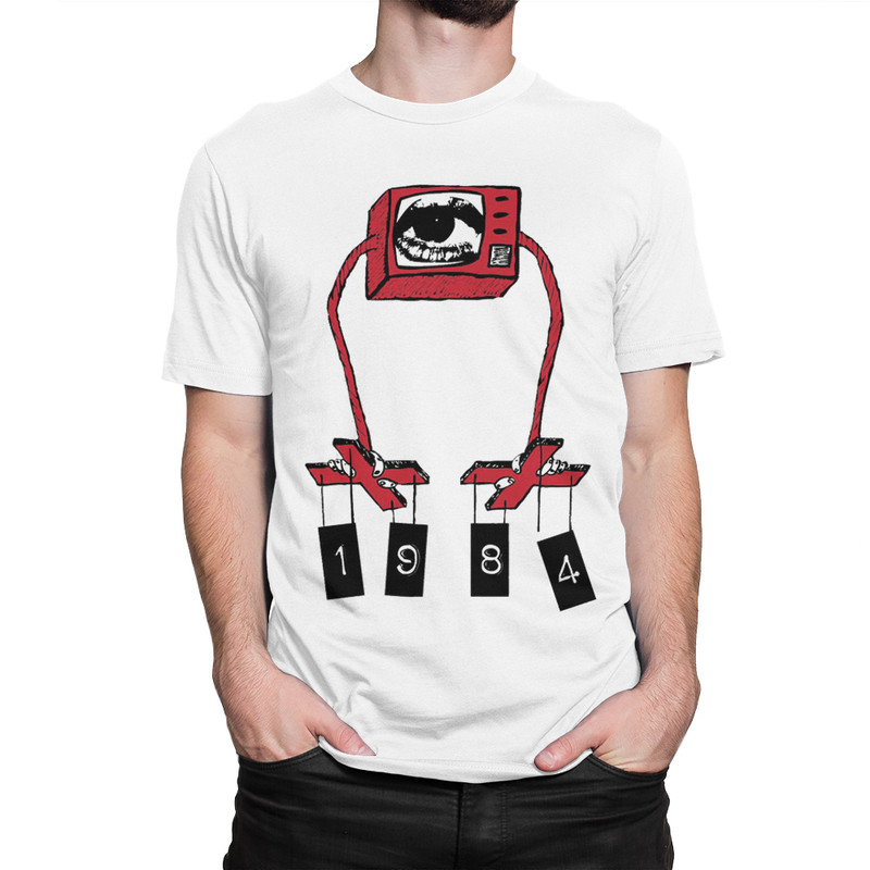 

Футболка мужская Dream Shirts Оруэлл 1984 белая XS, Белый, Оруэлл 1984