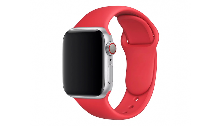 

Ремешок для Apple watch 42mm Sport Band красный