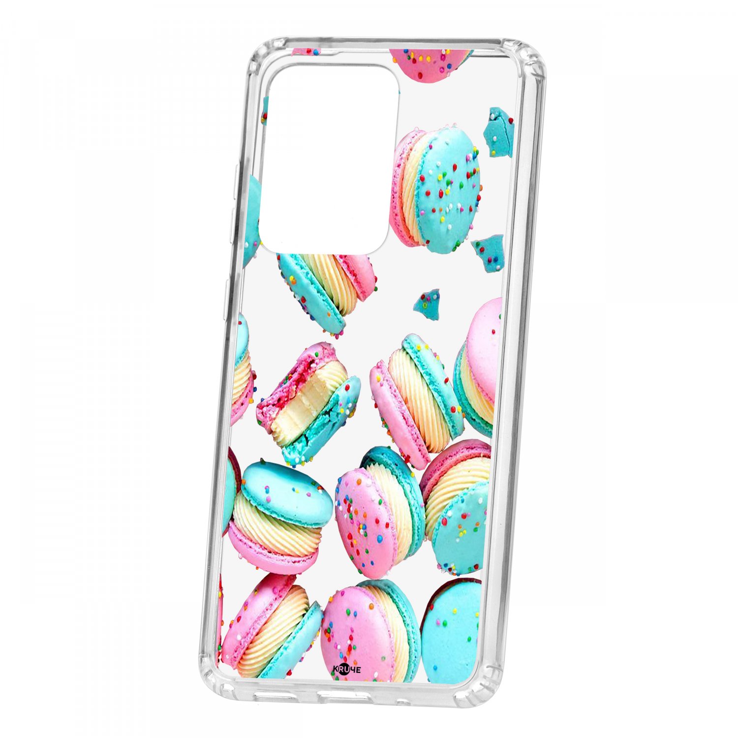 Чехол для Samsung Galaxy S20 Ultra КRUЧЕ Print Макарон