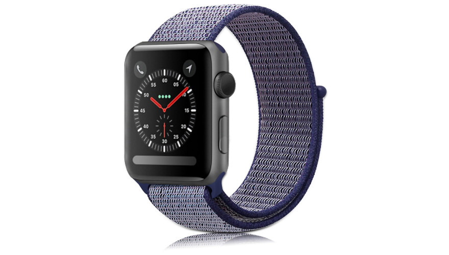 

Ремешок для Apple watch 38mm Nylon Loop сиреневый