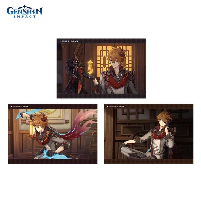 

Набор карточек miHoYo Character PV Series Tartaglia GEN1007