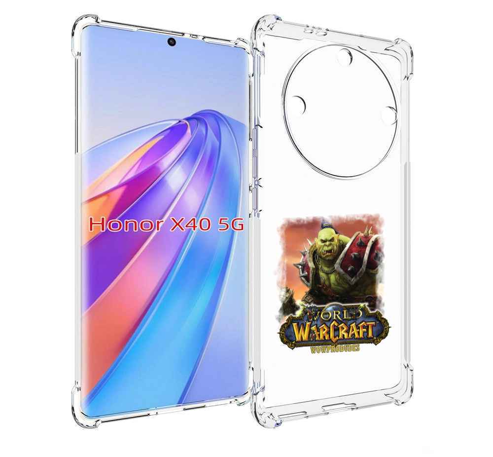 

Чехол MyPads Варкрафт для Honor X40, Прозрачный, Tocco