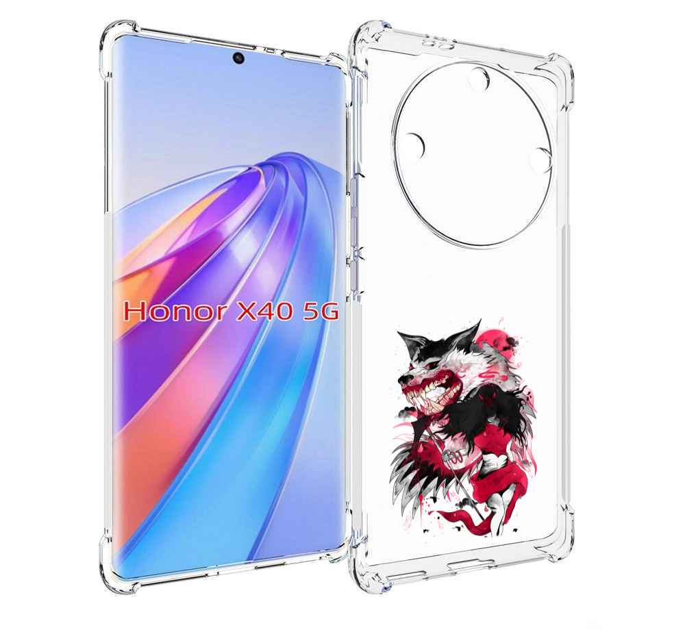 

Чехол MyPads красная шапочка для Honor X40, Прозрачный, Tocco